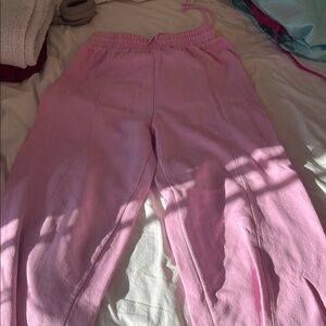 Zara Pink Straight Leg Pants